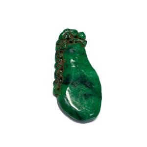 翡翠 鑑賞石 置物 4000034