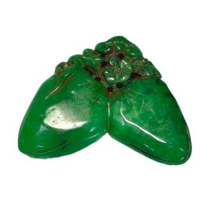 翡翠 鑑賞石 置物 4000042