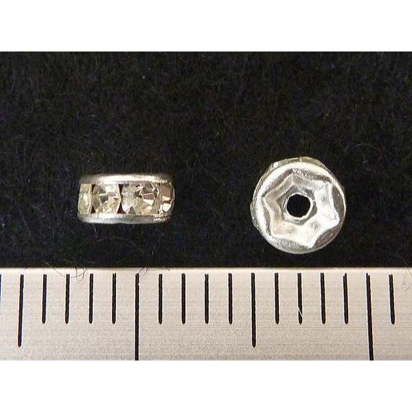 平ロンデル 古代銀 約4mm 50個セット 6000039☆