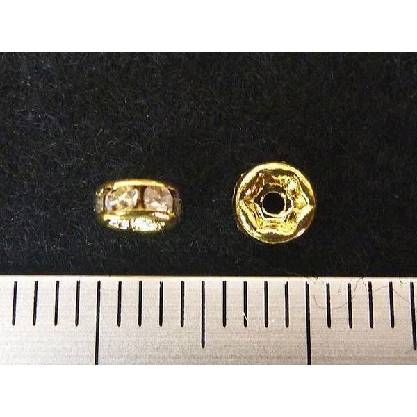 平ロンデルゴールド 約4mm50個セット 6000040☆