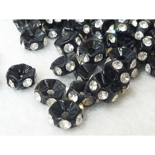 アウトレット 六角ロンデル ブラック 大特価 5mm 【100個入】 6000090☆