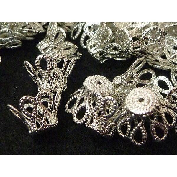 ベルキャップ 座金 ロジウム 約10mm【50個入】 6000142☆