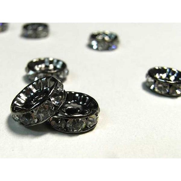 平ロンデル ガンメタ 約10mm 【50個入り】 6000205