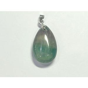 フローライト しずく型 ペンダントトップ 天然石 6001973