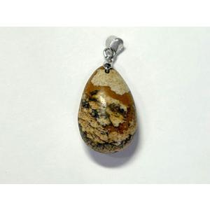 インペリアルジャスパー しずく型 ペンダントトップ 天然石 6001985