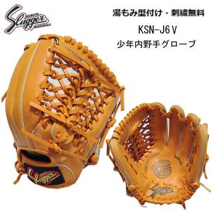 【刺繍無料・湯もみ型付無料】久保田スラッガー KSN-J6V　少年用軟式グラブ（中）｜b-sports