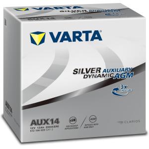 VARTA AUX14 サブバッテリー (バックアップバッテリー) AGM 13Ah