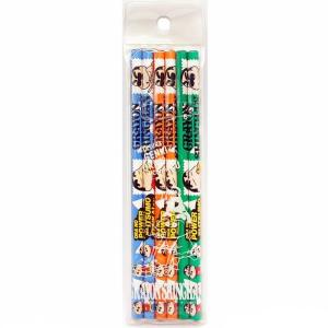 T'S FACTORY クレヨンしんちゃん 2B鉛筆 4本セット 丸軸 /もじ