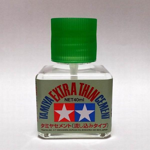 タミヤ プラセメント 流し込みタイプ グリーンビン 87038  プラモデル接着剤 TAMIYA [...