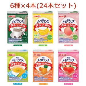 メイバランスミニ　アソート　4箱セット 軽減税率】 明治 メイバランス ぎゅっと Mini アソート ボックス 100ml