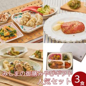 【冷凍】みしまの御膳みやびギフト 人気セット【低カロリー】【減塩】｜b-style-msc