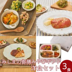 【冷凍】みしまの御膳みやびギフト 洋食セット【低カロリー】【減塩】｜b-style-msc