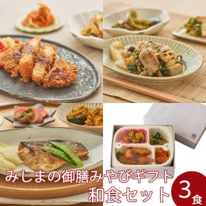【冷凍】みしまの御膳みやびギフト 和食セット【低カロリー】【減塩】｜b-style-msc