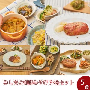【冷凍】みしまの御膳みやび洋食セット（5食）【低カロリー】【減塩】｜b-style-msc