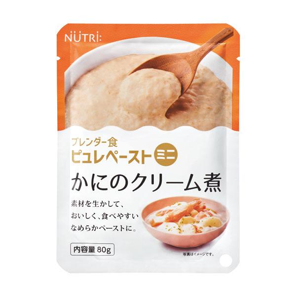 介護食 ブレンダー食 ピュレペーストミニ かにのクリーム煮 80ｇ×5袋 ニュートリー