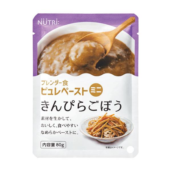 介護食 ブレンダー食 ピュレペーストミニ  きんぴらごぼう 80ｇ×5袋 ニュートリー