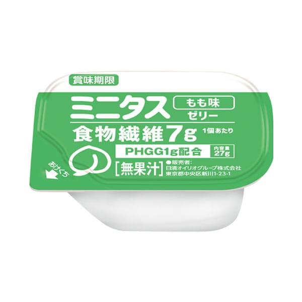 ミニタス 食物繊維ゼリー もも味 27g×9個