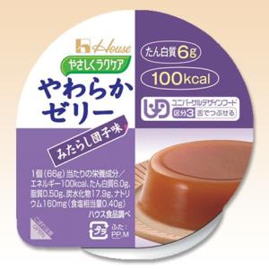 介護食 ハウス食品 やわらかゼリー みたらし団子味 63g