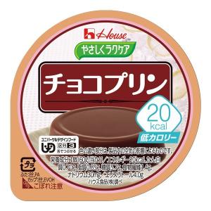 ハウス食品　やさしくラクケア　20kcalチョコプリン　60ｇ