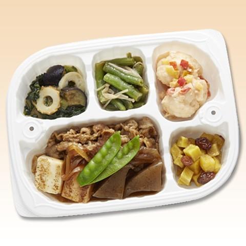 【冷凍】冷凍弁当 低たんぱく 腎臓病食 いきいき御膳　 肉豆腐 230ｇ ヘルシーフード