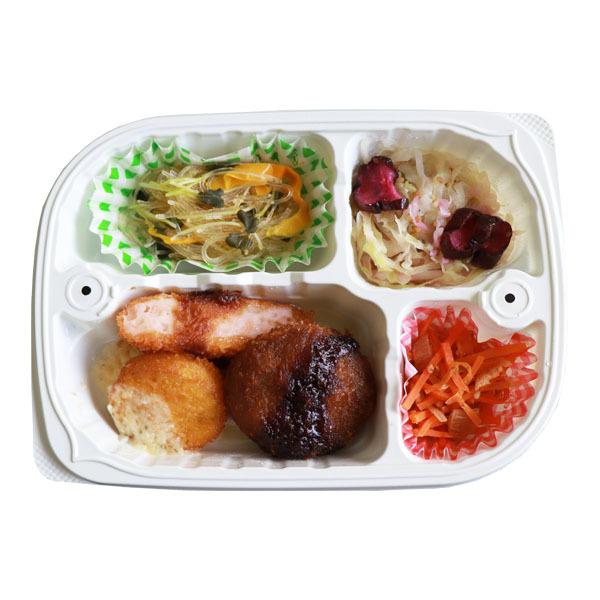 【冷凍】冷凍弁当 低たんぱく 腎臓病食 おかず みしまの御膳ほのか ミックスフライ 230g 管理栄...