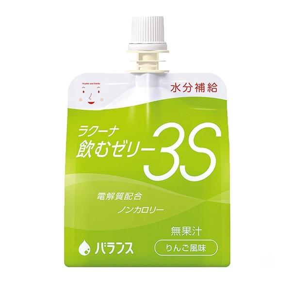 介護食 ラクーナ 飲むゼリー３Ｓ りんご風味 150ｇ バランス