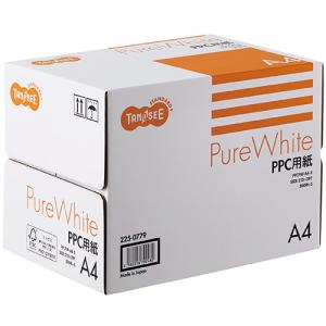 ＴＡＮＯＳＥＥ ＰＰＣ用紙 Ｐｕｒｅ Ｗｈｉｔｅ Ａ４ １箱 （２５００枚：５００枚×５冊）の商品画像