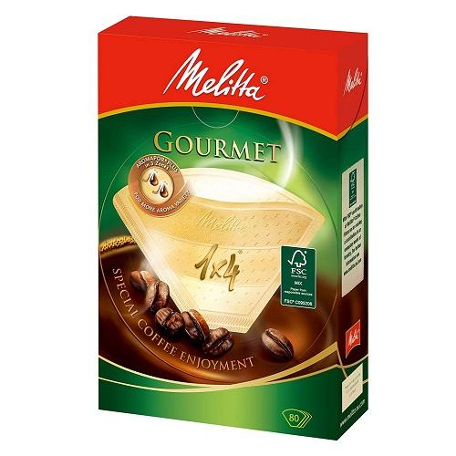 コーヒー ペーパーフィルター メリタ グルメ 1×4 PG-148 80枚入