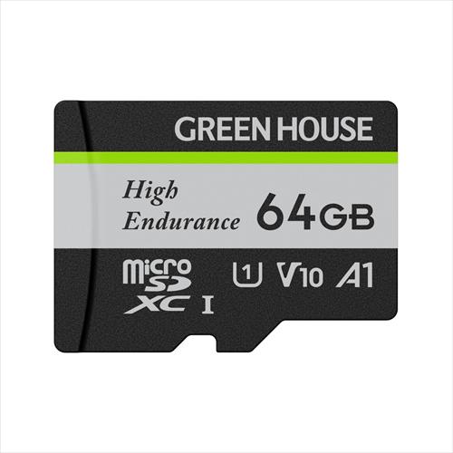 GREEN HOUSE グリーンハウス microSDXCカード 64GB GH−SDM−WA64G...