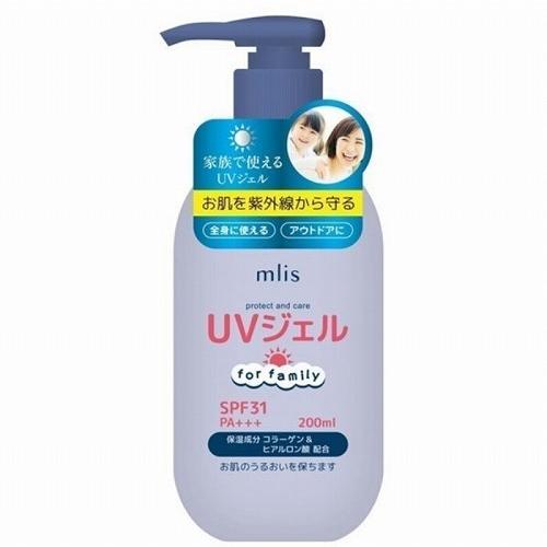 UVジェル SPF31PA+++ 紫外線対策 日焼け対策 全身に使える 家族で使える 石けんで落ちる...