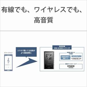 ソニー NW-A306 BC ウォークマン A...の詳細画像3