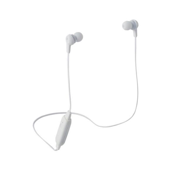 Bluetoothイヤホン 耳栓タイプ ホワイト エレコム LBT-HPC16