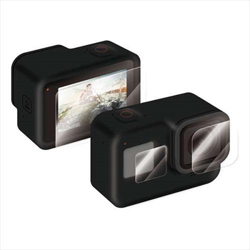 エレコム GoPro HERO8 Black ガラスフィルム 0.33mm 防指紋 光沢 AC-GP...