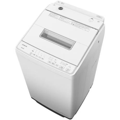 全自動洗濯機 ビートウォッシュ 7kg ホワイト 日立 BW-G70J(W)