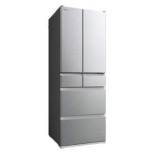日立 冷蔵庫 幅65cm 540L ライトゴールド R-HWC54T N 6ドア 日立 冷蔵庫 幅65cm 540L ライトゴールド R-HWC54T N 6ドア