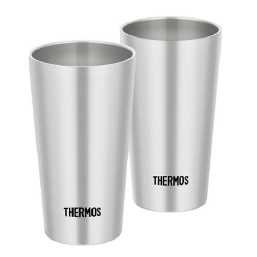 サーモス THERMOS 真空断熱タンブラー 2個セット 300ml ステンレス JDI-300P ...