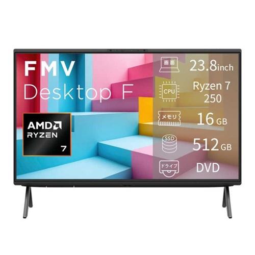 富士通 デスクトップパソコン FMVF75L1BA FMV Desktop F 23.8型 Wind...
