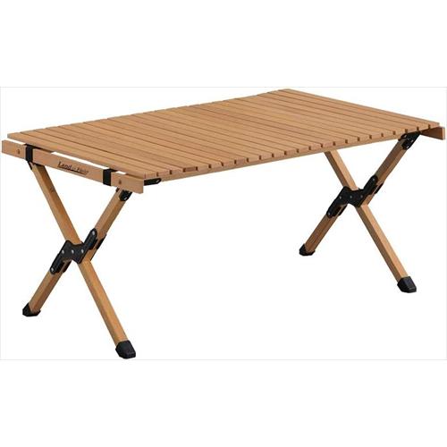 LandField 木製レジャーテーブル 幅90cm 折りたたみ ロールテーブル 木製 LF−LT0...