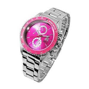 電池切れ ディズニー Disney 1050147-PK ミッキー メンズ 腕時計 MK80周年記念時計 1050147 スワロフスキー付 メタルバンド ピンクの商品画像