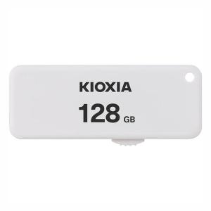 TransMemory U203 USBフラッシュメモリ ホワイト ［128GB /USB TypeA /USB2.0 /スライド式］ KIOXIA KUS-2A128GW｜b-surprisep
