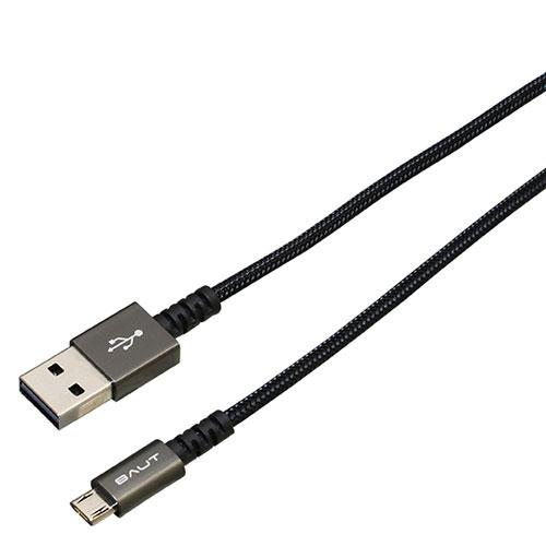 【5個セット】BAUT PREMIUM両面microUSBケーブル 2A 2.0m GM BUSMR...