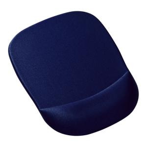 【5個セット】 サンワサプライ 低反発リストレスト付きマウスパッド (ブルー) MPD-MU1NBL2X5の商品画像