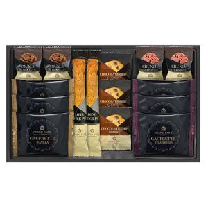【3セット】 グランドパーク小樽監修 スイートセレクション ロングスティックパイ、ゴーフレット2種、チョコクランチ2種、チョコチップクッキー OTR-25X3