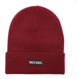 MACK BARRY マクバリー 【BEANIE(ビーニー)】 MACK BARRY マクバリー BASIC BEANIE ワイン MCBRY70320｜b-surprisep