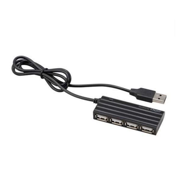 USB2.0 4ポートハブ／ブラック ナカバヤシ UH-2624BK