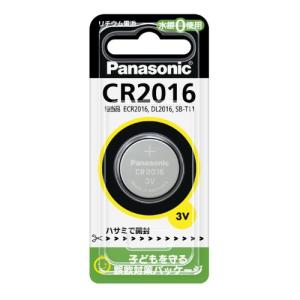 パナソニック Panasonic コイン形リチウム電池 ボタン電池 3V 1個入CR2016P CR-2016｜b-surprisep