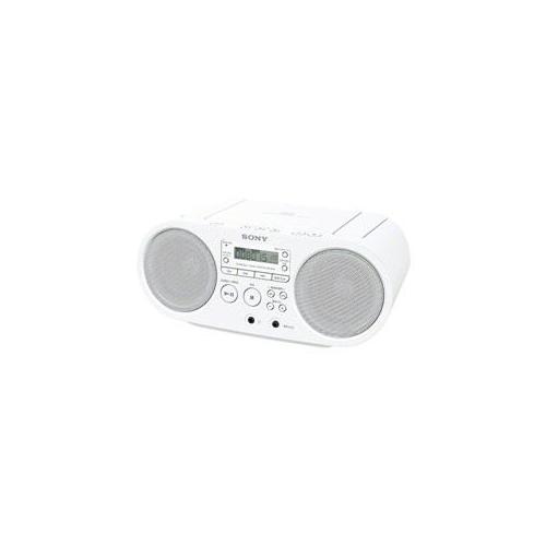 ソニー SONY CDラジオ ZS-S40 FM/AM/ ワイドFM対応 ホワイト ZS-S40 W