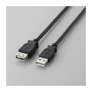 エレコム USB2.0延長ケーブル(A-A延長タイプ) U2C-E10BK｜b-surprisep
