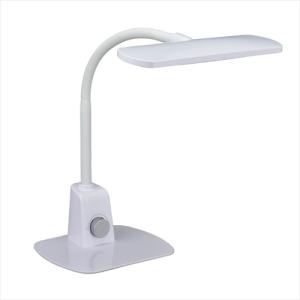 OHM オーム電機 LEDデスクランプ ホワイト DS−LS16T−W 06−3720