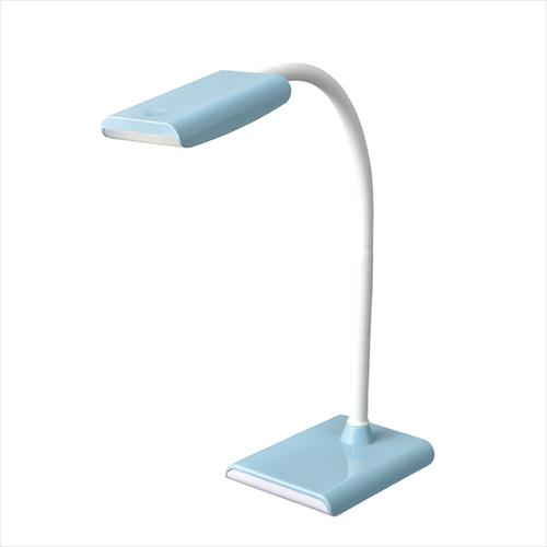 OHM オーム電機 LEDデスクランプ ブルー DS?LS16P?A 06?3823